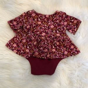 Old Navy Baby Floral Onesie